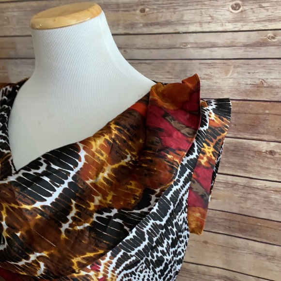 🎈Sale🎈Worthington Cowl Neck Blouse Size Small - Picture 2 of 8